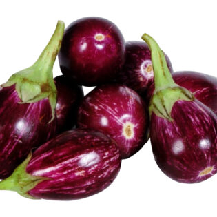 Brinjal (Purple - Round) 250gm